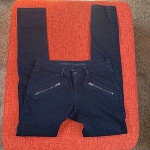 Y2K Levis Classic Black Mid Rise Skinny 421 Jeans
